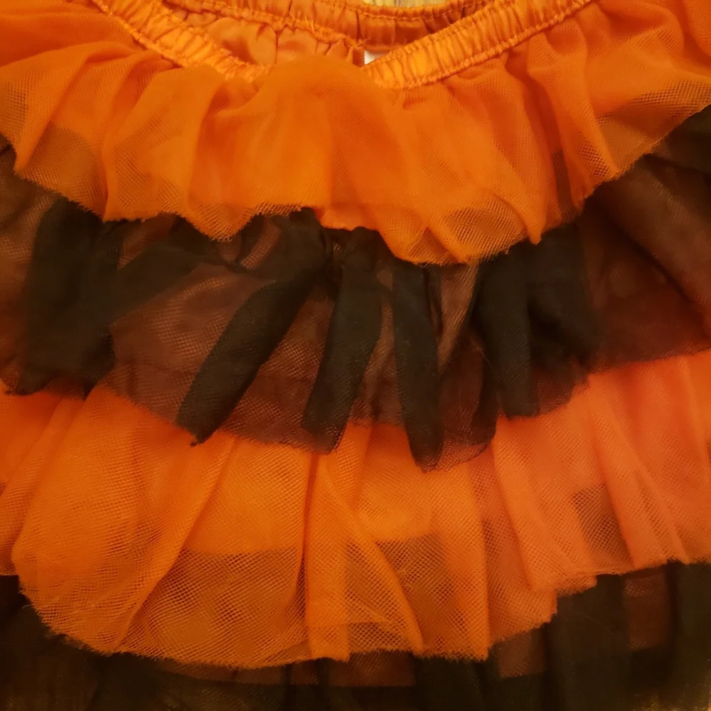 HTF Gymboree Halloween Tiered Tulle Skirt